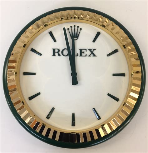 horloge mural rolex prix|rolex clocks for sale.